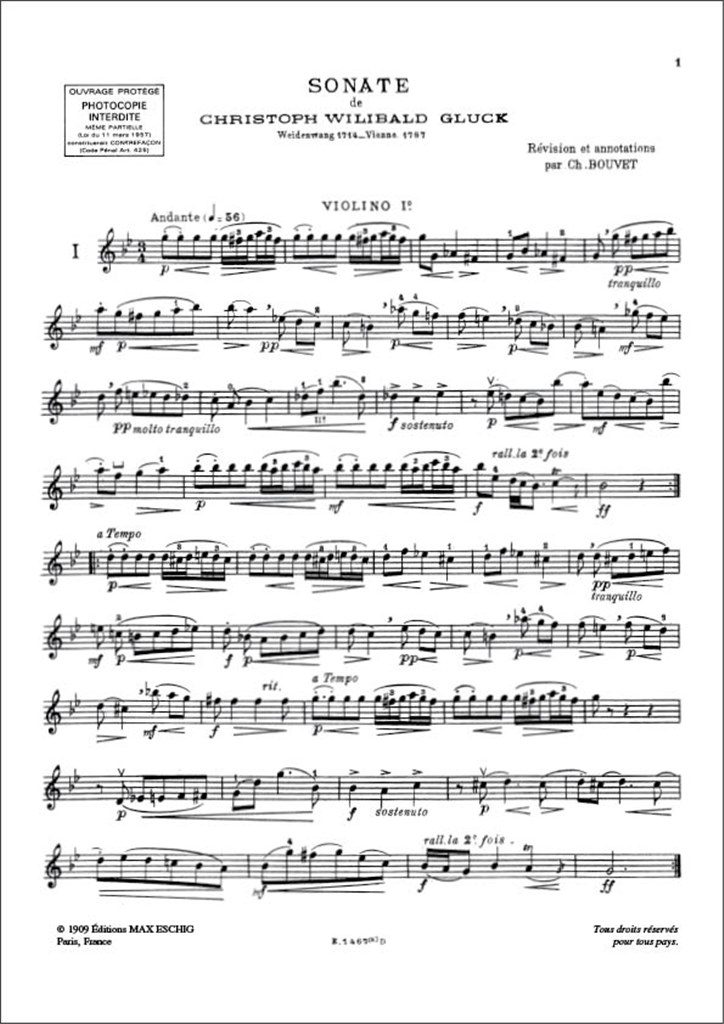 Sonate En Sol Mineur, Pour Deux Violons